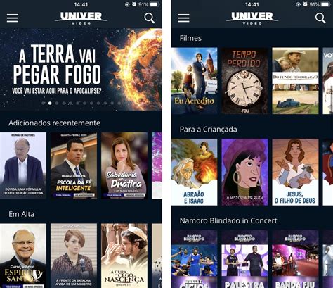 univer vídeo filmes.